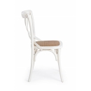  Καρέκλα Cross White 46x42x87cm 