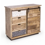   Tudor 1Do-4Dr 90x35x85cm 
