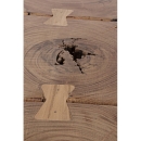  Edgar Log Coffee Table 90x60x40cm 