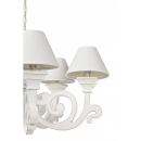  Pendant 5Lights Bastia Wood White 