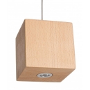  Pendant Led Lamp Arese Wooden 