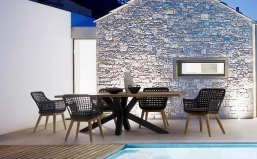  7 Rope Rattan & Teak Ramsey & Madison DGR    Epilegin.