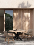   5 Teak & Rope Rattan Brandon & Hesperia Taupe 