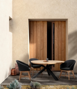  Teak & Rope 5pcs Coachella 1.60m Charcoal    Epilegin.