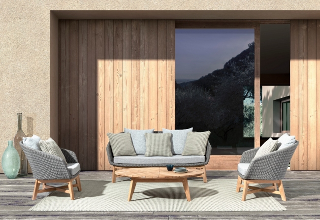   Teak & Rope 4pcs Coachella Grey    Epilegin. 