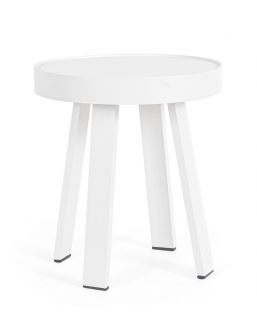 Τραπεζάκι Αλουμινίου Coffee Table Spyro White Φ41X46cm από την εταιρία Epilegin. Τραπεζάκι Αλουμινίου Coffee Table Spyro White Φ41X46cm από την εταιρία Epilegin.