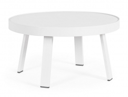 Τραπεζάκι Αλουμινίου Coffee Table Spyro White Φ71X38cm από την εταιρία Epilegin. Τραπεζάκι Αλουμινίου Coffee Table Spyro White Φ71X38cm από την εταιρία Epilegin.
