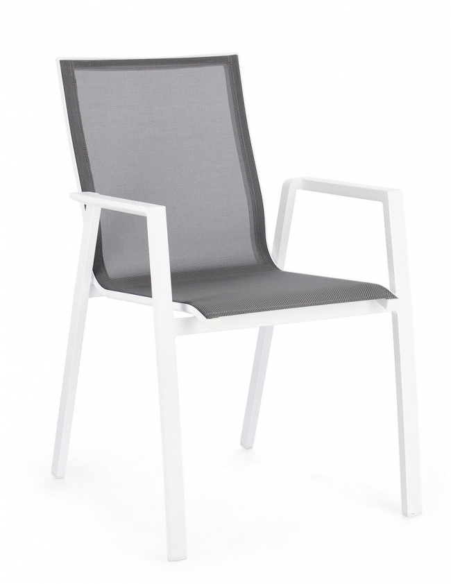  Πολυθρόνα Αλουμινίου Textilene Olefin Krion White από την εταιρία Epilegin. 