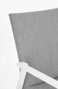  Πολυθρόνα Αλουμινίου & Olefin Textilene Fabric Odeon White 56X60X83cm 
