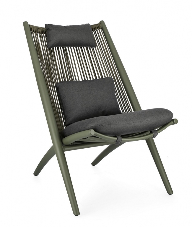   Lounge  & Rope "Aloha" Green 66X84X98cm    Epilegin. 