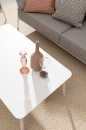    Coffee Table Spike White 104x61x40.5cm 