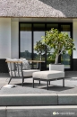  Lounge chair Applebee Αλουμίνιο & Teak Condor 78X81X64cm 