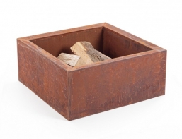 Τζάκι εξωτερικού χώρου Nebraska Square Rust 60x60x26cm από την εταιρία Epilegin. Τζάκι εξωτερικού χώρου Nebraska Square Rust 60x60x26cm από την εταιρία Epilegin.