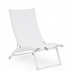  Sezlong  "Taylor" White 53x167x90cm 