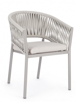 Πολυθρόνα Alu & Rope Florencia Moon 57x60x80cm από την εταιρία Epilegin. Πολυθρόνα Alu & Rope Florencia Moon 57x60x80cm από την εταιρία Epilegin.