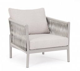 Πολυθρόνα Lounge Αλουμίνιο & Rope Florencia Moon 80x85x86cm από την εταιρία Epilegin. Πολυθρόνα Lounge Αλουμίνιο & Rope Florencia Moon 80x85x86cm από την εταιρία Epilegin.