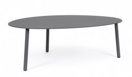 Τραπεζάκι Coffee Table Αλουμινίου Sparky Charcoal 100x70cm από την εταιρία Epilegin. Τραπεζάκι Coffee Table Αλουμινίου Sparky Charcoal 100x70cm από την εταιρία Epilegin.