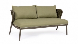 Καναπές  Αλουμινίου & Rope Harlow Olive 165x77x80cm από την εταιρία Epilegin. Καναπές  Αλουμινίου & Rope Harlow Olive 165x77x80cm από την εταιρία Epilegin.