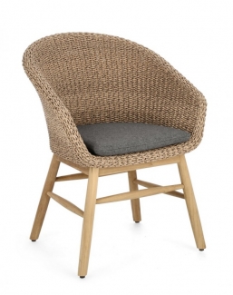 Πολυθρόνα Αλουμίνιο & Rattan Abaca Genesis Natural 62x57x84cm από την εταιρία Epilegin. Πολυθρόνα Αλουμίνιο & Rattan Abaca Genesis Natural 62x57x84cm από την εταιρία Epilegin.