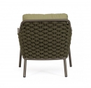   Lounge  & Rope "Everly" Olive 80x80x80cm 