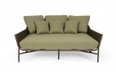  Daybed  & Rope "Everly" Olive 166x153x82cm 