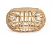   Coffee Table  Rattan "Florisel" 60x86cm 