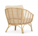   Lounge  Rattan "Mabel" Natural 81x77x79cm 