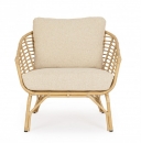   Lounge  Rattan "Mabel" Natural 81x77x79cm 