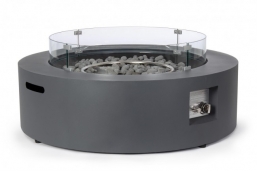 Τζάκι Εξ.Χώρου Υγραερίου Wolke Ανθρακί Φ104x30cm από την εταιρία Epilegin. Τζάκι Εξ.Χώρου Υγραερίου Wolke Ανθρακί Φ104x30cm από την εταιρία Epilegin.