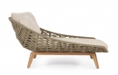  Daybed Teak & Rope "Tamires" 136.5x161x79cm 