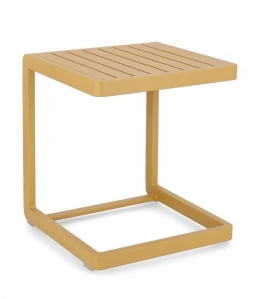 Coffee Table Konnor Mustard 40x40x45cm από την εταιρία Epilegin. Coffee Table Konnor Mustard 40x40x45cm από την εταιρία Epilegin.