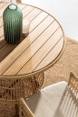    Rattan & Teak "Adelma" 110x75cm 