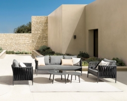 Σαλόνι 4pcs Rope Series Jacinta Charcoal από την εταιρία Epilegin. Σαλόνι 4pcs Rope Series Jacinta Charcoal από την εταιρία Epilegin.