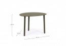   Coffee Table  "Sparky" Olive 55x45cm 
