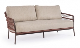 Καναπές Alu-Rope Talaia Java 186.5x85.5x82cm από την εταιρία Epilegin. Καναπές Alu-Rope Talaia Java 186.5x85.5x82cm από την εταιρία Epilegin.