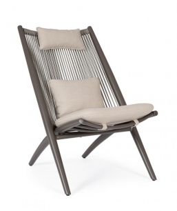 Πολυθρόνα Lounge Αλουμινίου & Rope Aloha Cocoa 66X84X98cm από την εταιρία Epilegin. Πολυθρόνα Lounge Αλουμινίου & Rope Aloha Cocoa 66X84X98cm από την εταιρία Epilegin.