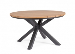 Τραπέζι Αλουμινίου Zelmar Ανθρακί Φ130x75cm από την εταιρία Epilegin. Τραπέζι Αλουμινίου Zelmar Ανθρακί Φ130x75cm από την εταιρία Epilegin.
