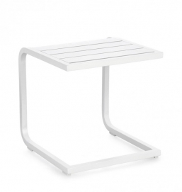 Τραπεζάκι Side Table Αλουμινίου Taylor White 40x40x41cm από την εταιρία Epilegin. Τραπεζάκι Side Table Αλουμινίου Taylor White 40x40x41cm από την εταιρία Epilegin.