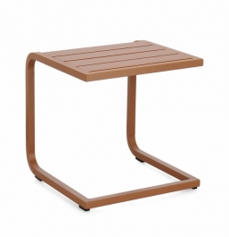 Τραπεζάκι Side Table Αλουμινίου Taylor Pecan 40x40x41cm από την εταιρία Epilegin. Τραπεζάκι Side Table Αλουμινίου Taylor Pecan 40x40x41cm από την εταιρία Epilegin.