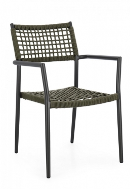 Πολυθρόνα Alu-Rope Caleta Ανθρακί-Πράσινο 56x60x86cm από την εταιρία Epilegin. Πολυθρόνα Alu-Rope Caleta Ανθρακί-Πράσινο 56x60x86cm από την εταιρία Epilegin.