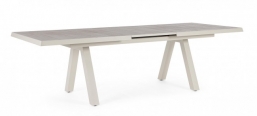 Τραπέζι Αλουμινίου Επεκ/μενο Krion Pelican  205-265X103cm από την εταιρία Epilegin. Τραπέζι Αλουμινίου Επεκ/μενο Krion Pelican  205-265X103cm από την εταιρία Epilegin.