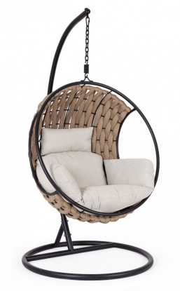 Κρεμαστή κούνια relax Galapagos Sand Φ107x113cm από την εταιρία Epilegin. Κρεμαστή κούνια relax Galapagos Sand Φ107x113cm από την εταιρία Epilegin.