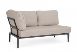 Καναπές Αλουμινίου Γωνιακός Gerald  Ανθρακί 150x80x77.5cm από την εταιρία Epilegin. Καναπές Αλουμινίου Γωνιακός Gerald  Ανθρακί 150x80x77.5cm από την εταιρία Epilegin.
