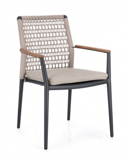 Πολυθρόνα Alu-Rope Maddox Ανθρακί-Γκρί 56x60x82.5cm από την εταιρία Epilegin. Πολυθρόνα Alu-Rope Maddox Ανθρακί-Γκρί 56x60x82.5cm από την εταιρία Epilegin.