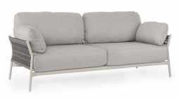 Καναπές Alu-Rope Pardis Λευκό 183x80x77cm από την εταιρία Epilegin. Καναπές Alu-Rope Pardis Λευκό 183x80x77cm από την εταιρία Epilegin.