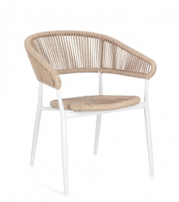 Πολυθρόνα Alu-Rope Algaida Λευκό-Φυσικό 62x64x76cm από την εταιρία Epilegin. Πολυθρόνα Alu-Rope Algaida Λευκό-Φυσικό 62x64x76cm από την εταιρία Epilegin.