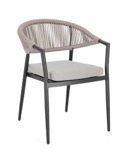 Πολυθρόνα Alu-Rope Millor Ανθρακί-Γκρί 57x61x78cm από την εταιρία Epilegin. Πολυθρόνα Alu-Rope Millor Ανθρακί-Γκρί 57x61x78cm από την εταιρία Epilegin.