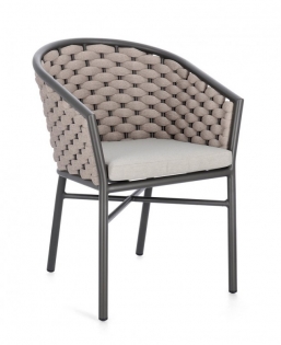Πολυθρόνα Alu-Rope Margalida Ανθρακί-Γκρί 57x61x80cm από την εταιρία Epilegin. Πολυθρόνα Alu-Rope Margalida Ανθρακί-Γκρί 57x61x80cm από την εταιρία Epilegin.