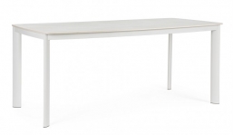 Τραπέζι Αλουμινίου Alcora Λευκό 180x90cm από την εταιρία Epilegin. Τραπέζι Αλουμινίου Alcora Λευκό 180x90cm από την εταιρία Epilegin.