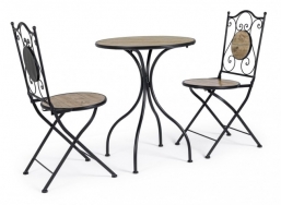 Set 3pcs Bistrot Kansas Multi A: 38x38x92/46cm & C: Φ60x75cm από την εταιρία Epilegin. Set 3pcs Bistrot Kansas Multi A: 38x38x92/46cm & C: Φ60x75cm από την εταιρία Epilegin.